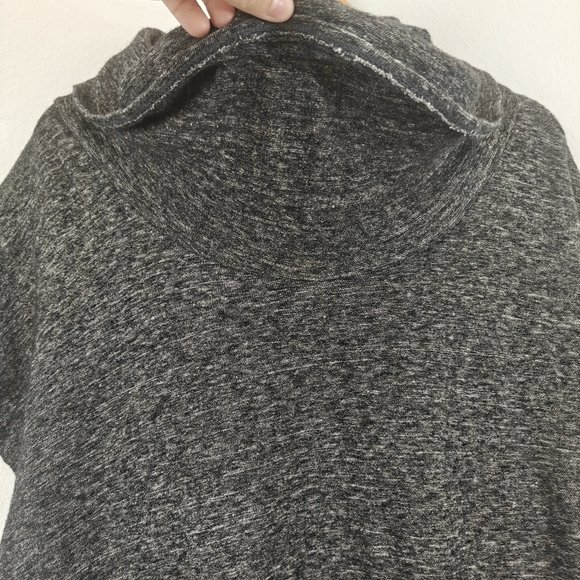 Bryn Walker Wool Blend Draped Cowl Neck Cap Sleeve Poncho Size Small Women's - Picture 10 of 15